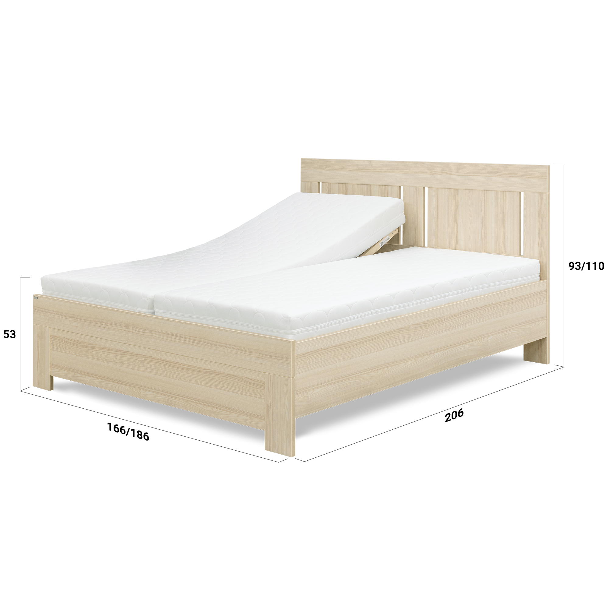 Rozměry postele LOTA